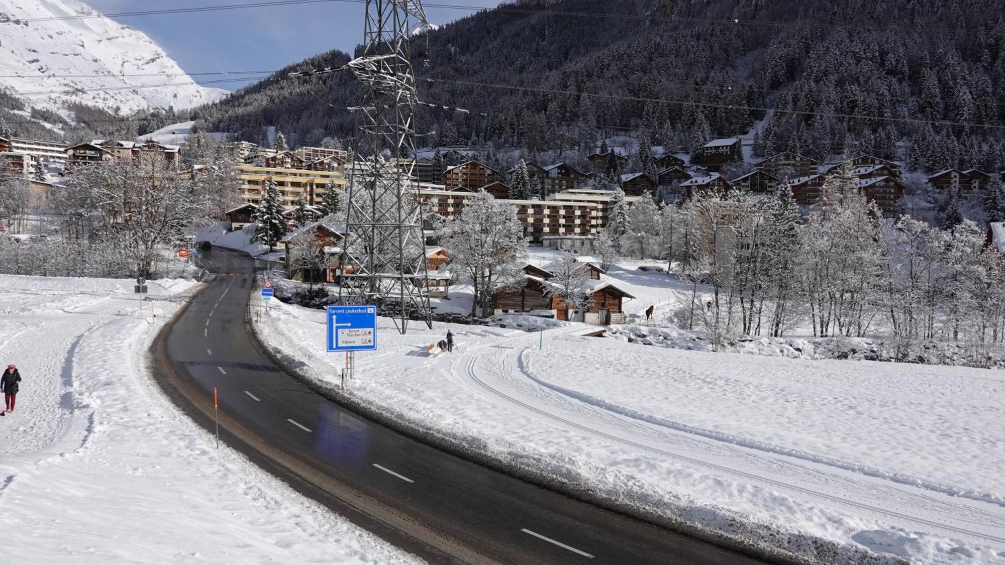 Ferienwohnung Valere B - It'S Magic Gmbh Leukerbad Exteriör bild