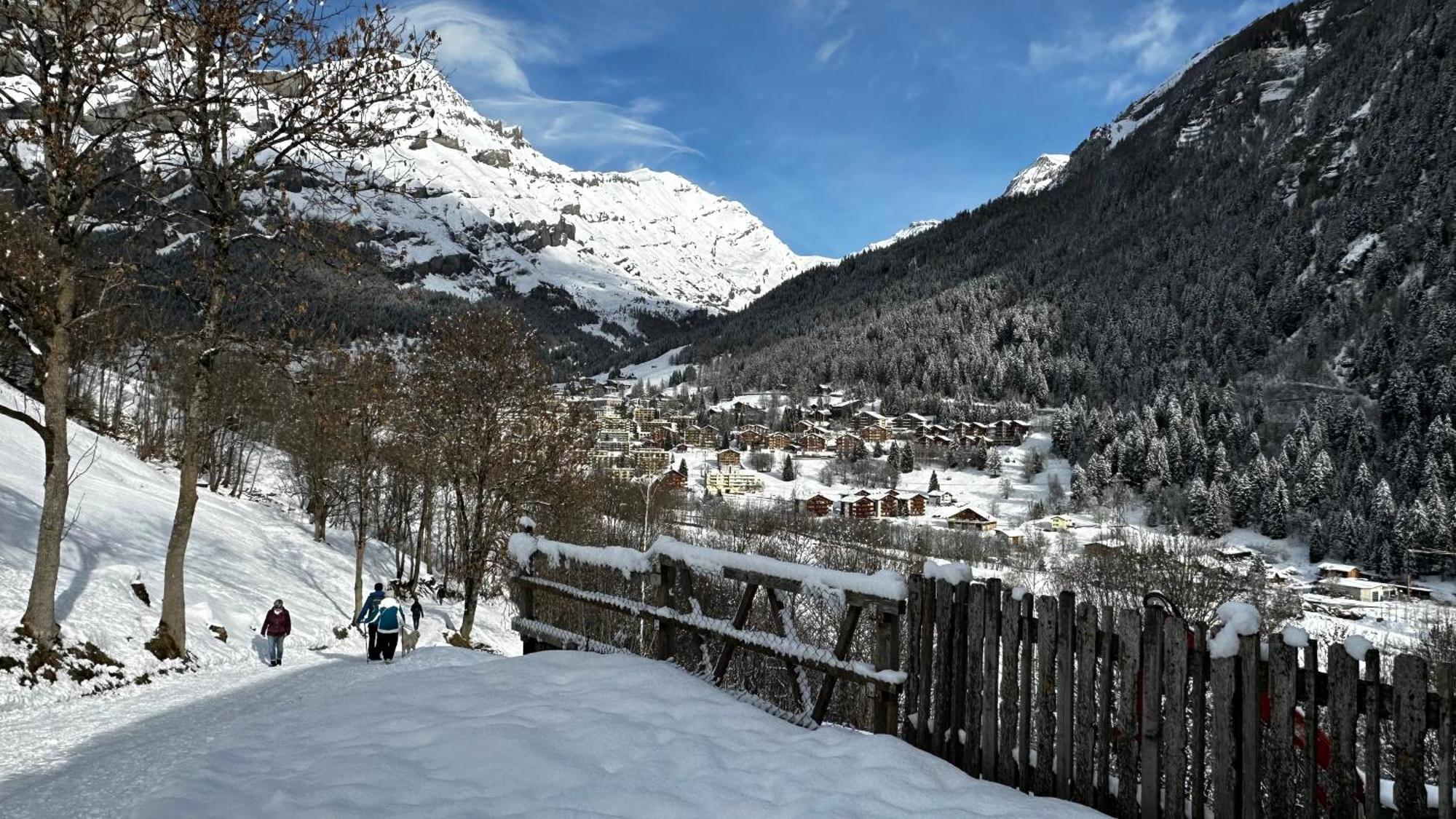 Ferienwohnung Valere B - It'S Magic Gmbh Leukerbad Exteriör bild