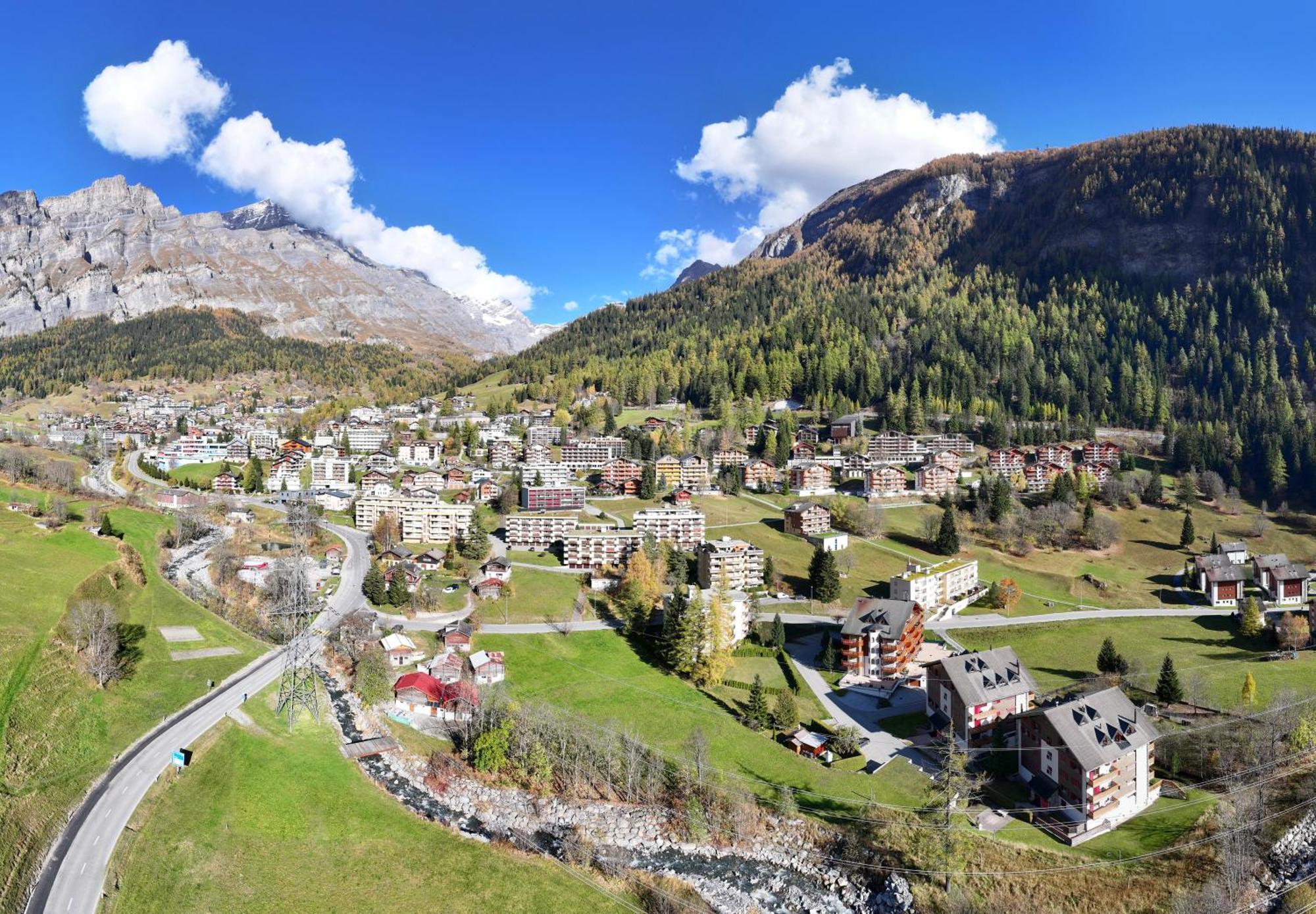 Ferienwohnung Valere B - It'S Magic Gmbh Leukerbad Exteriör bild